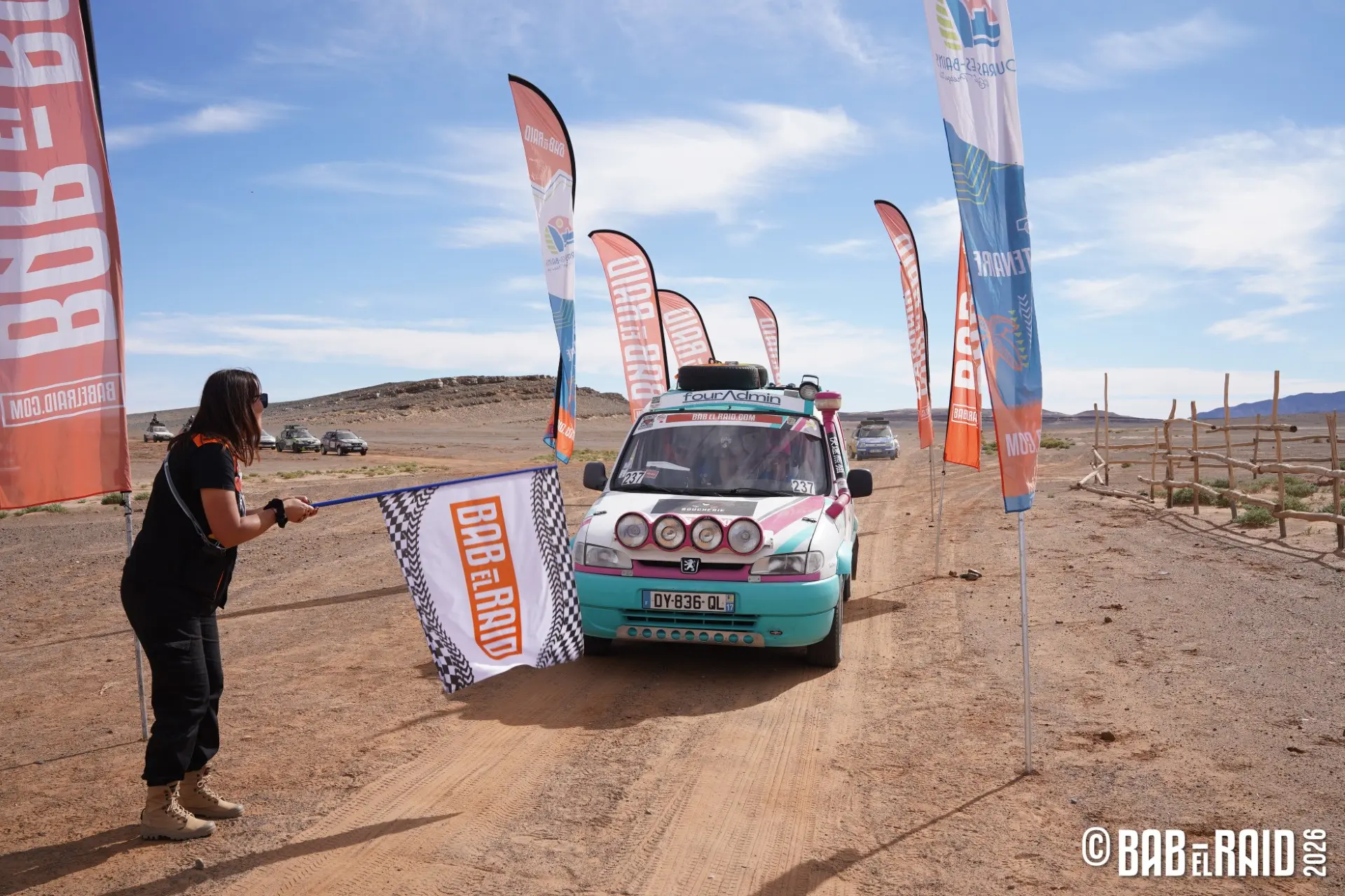 Les équipages quittent le désert des souvenirs plein la tête