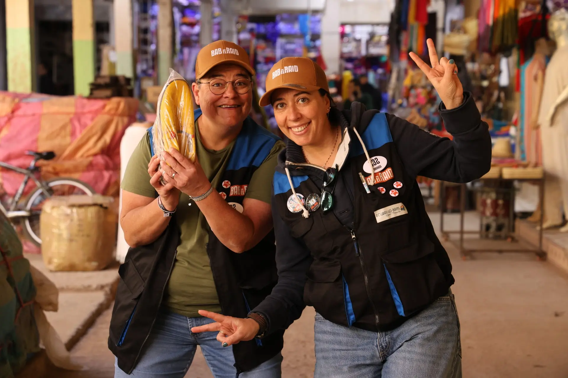 Le souk de Rissani, un nouveau terrain de jeu pour les équipages